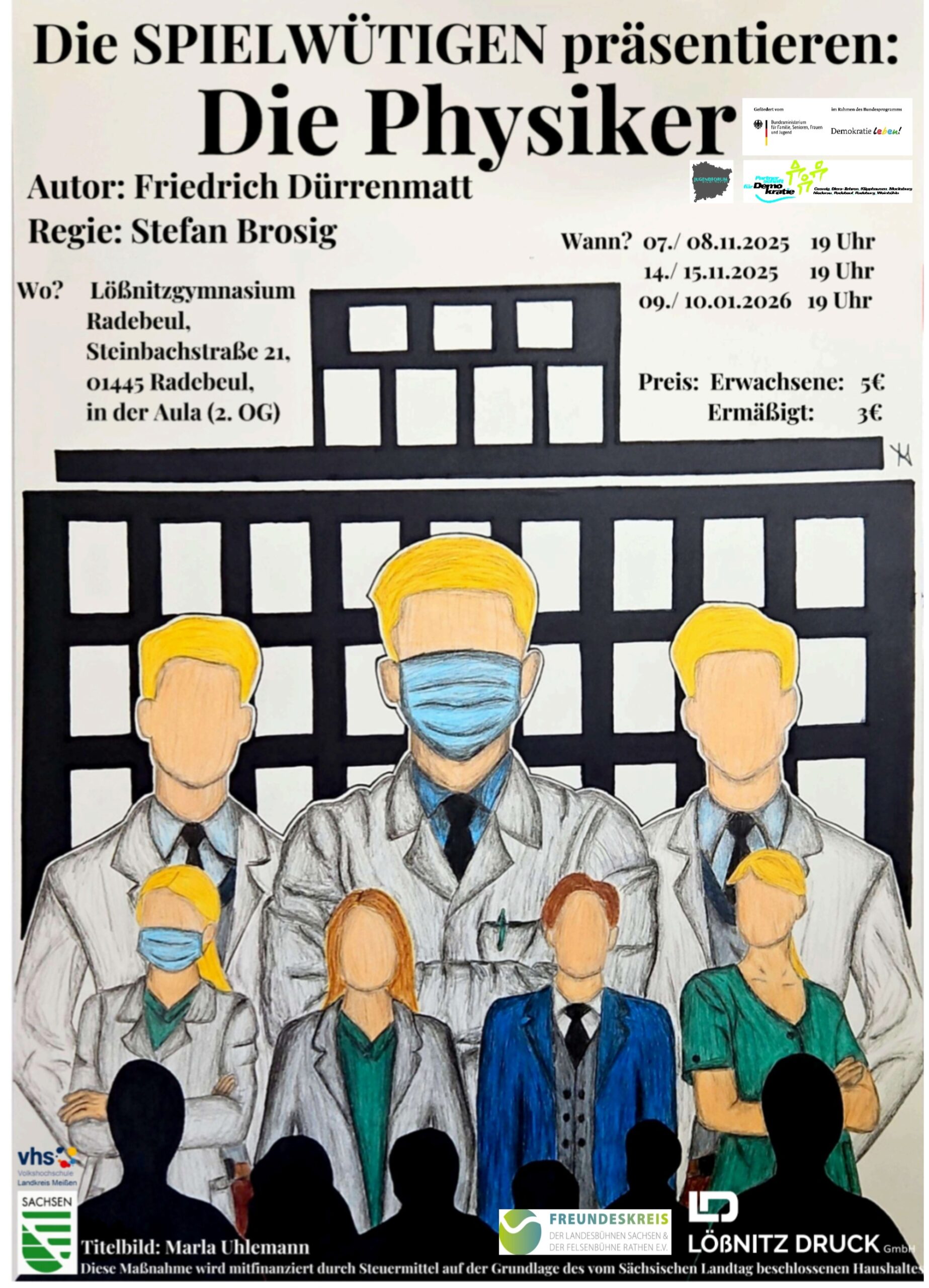 Die Physiker – Komödie von Friedrich Dürrenmatt