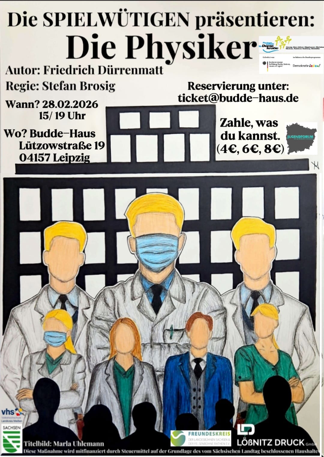 Die Physiker – Komödie von Friedrich Dürrenmatt